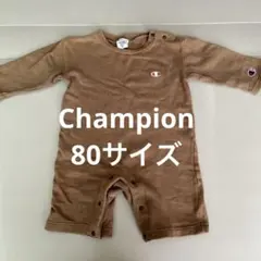 Champion チャンピオン　ロンパース　80 長袖　長ズボン　綿100%