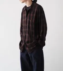 2026年最新】24ss comoli コモリ レーヨンオープンカラーシャツの人気