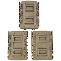 マガジンポーチ マグポーチ タンカラー 3個 M4 AK P90 SCARなど