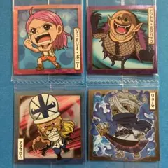 ワンピースウエハース　log12 4枚セット