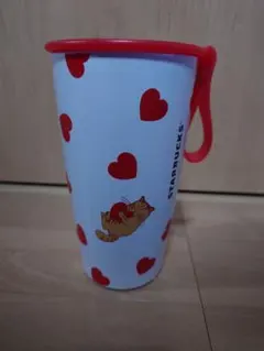 スタバ　バレンタイン2025カップシェイプステンレスボトル