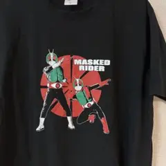 仮面ライダー1号2号 MASKED RIDER Tシャツ ブラック L