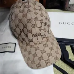週末SALE！正規品ほぼ未使用！GUCCI GGキャップ付属品、保存袋