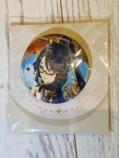 刀剣乱舞 とうらぶ 十周年 アニメイトカフェ 跪坐台紙付き缶バッジ