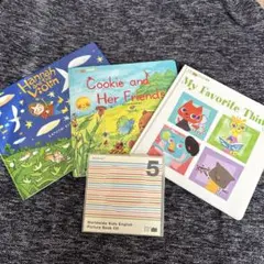 英語絵本3冊セットとCD NO.5