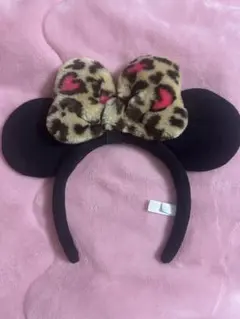 ディズニー ヒョウ柄カチューシャ