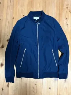 GLOBAL WORK ネイビー ブルゾン