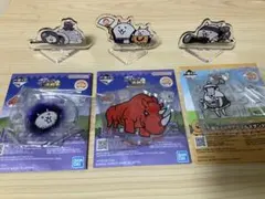 一番くじ　にゃんこ大戦争　アクスタ6点