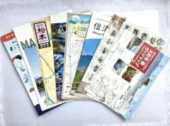 長野県　松本・安曇野　観光パンフレットなど　8種類