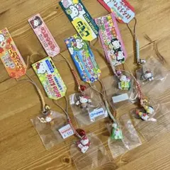 ご当地キティ ハローキティ 根付けストラップ 7個セット
