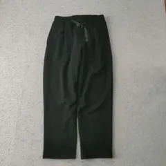 GRAMICCI ウールブレンド イージーパンツ ブラック 防風