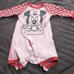 ミニーちゃんロンパース60-70