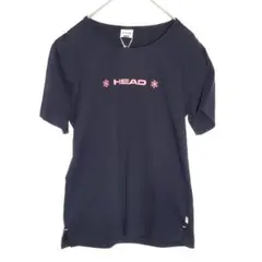 HEAD ヘッド 半袖Tシャツ スポーツ ロゴプリント ブラック M タグ付き未のサムネイル