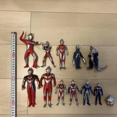 ウルトラマン　ウルトラマン怪獣　ソフビ　まとめ売り　12体