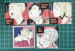 ジャンフェス　ハイキュー　スクエアステッカー　音駒セット