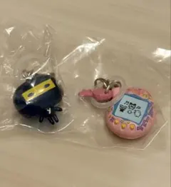 たまごっち めじるしアクセサリー3 ござるっち ふぁみたま 2点