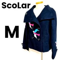 ScoLar スカラー　レディース　ピーコート　古着　Mサイズのサムネイル