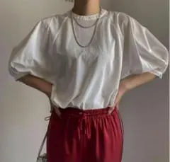 Ameri アメリ SHEER CLOUD TOP ブラウス カットソーのサムネイル
