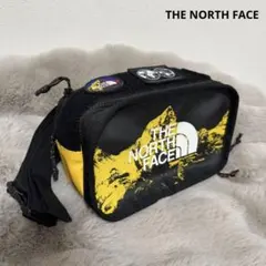 THE NORTH FACE ウエスト　ショルダーバッグ 黒　黄色ノースフェイス
