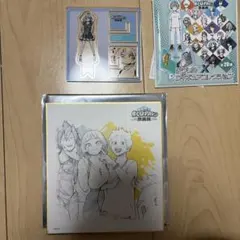 僕のヒーローアカデミア ヒロアカ 波動ねじれ 原画展 色紙　アクリル　スタンド