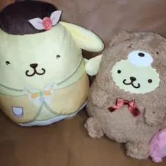 ポムポムプリン BIGぬいぐるみ セット