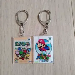 マリオパーティ10 キーホルダーセット マリオ、ルイージ、ピーチ