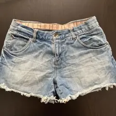 Heather デニムショートパンツ カットオフのサムネイル