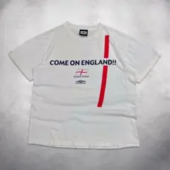 【極希少】00s UMBRO イングランド代表 グラフィック Tシャツ y2k