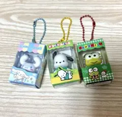 サンリオキャラクターズチョコボックス　チャーム3個セット