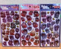 名探偵コナン うるちゅるPOPシール 3種