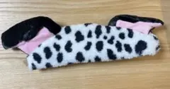 ディズニー 101匹わんちゃん ダルメシアン柄 ヘアバンド