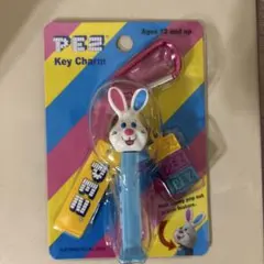 PEZ Key Charm Rabbit キーホルダーのサムネイル