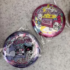 サンリオBIG缶バッチ2 マイメロ　クロミ　セット