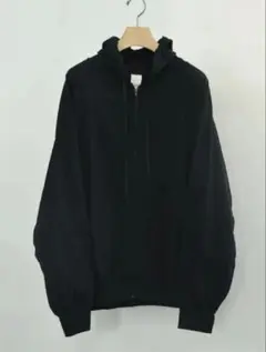26ss COMOLI ジャージジップパーカ　ブラック　2のサムネイル