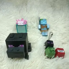 マインクラフト 4個セット ガチャガチャ バスボム