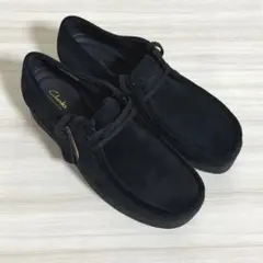 【新品】Clarks クラークス ワラビー WP UK8/26cm ブラック
