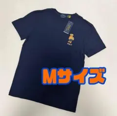 【即日発送：新品Mサイズ】ラルフローレン　ワンポイント　ベアＴシャツ　ネイビー