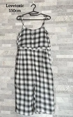 ラブトキシック （Lovetoxic）オールインワン サロペット チェック150