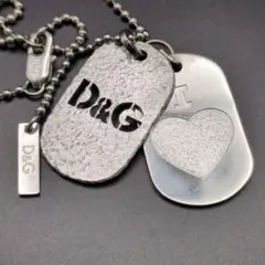 D&G ドルチェアンドガバーナ レザーポーチネックレス - メルカリ