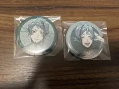 ツイステ展 缶バッジセット 7章実装SSRカード ジェイド フロイド セット