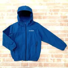 【極美品】モンベル　mont-bell　O.D.パーカ　110cm ブルー