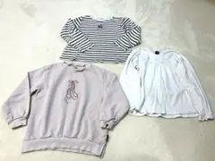 プティマイン トレーナーなどトップス 130cm セット まとめ売り