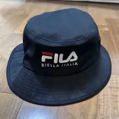 FILA バケットハット 黒