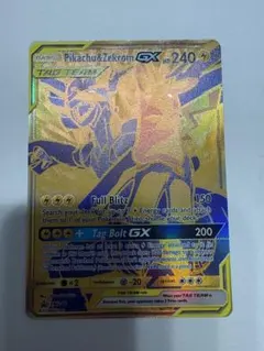 ピカチュウ ゼクロム GX プロモ タッグボルト 英語 海外 ポケモンカード