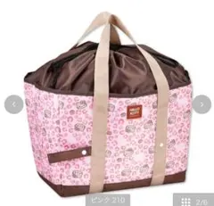 新品 ハローキティ 保冷バッグ ヒョウ柄 日焼けキティ しまむら エコバッグ