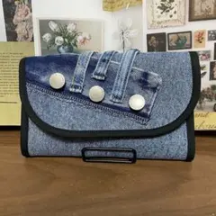 デニムリメイク⭐️ジーンズ⭐️母子手帳ケース⭐️通帳ケース⭐️お薬