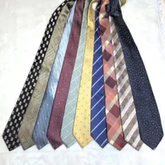 ネクタイ 10枚まとめ売り 　BASIC GEAR 他