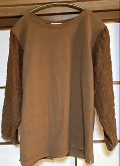 レースカットソー