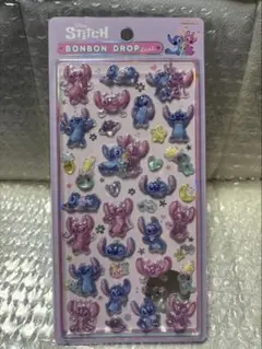 【正規品】スティッチ&エンジェルボンボンドロップシール