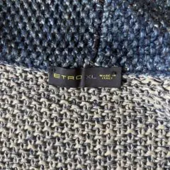 ETRO ショールカラー ニットカーディガン XLサイズのサムネイル